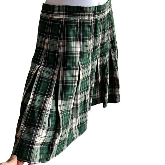Dennis Plaid and Pleated School Uniform Skirt size Missy 8 - Picture 2 of 6